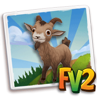 Goat Ibex, , Bert just raised a Ibex to an adult!, Bert has finished feeding his Ibex in FarmVille 2! Grab an extra baby bottle to feed your own baby animals!