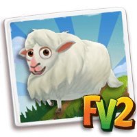 Sheep Katahdin, , Vakond just raised a Katahdin Sheep to an adult!, Vakond has finished feeding his Katahdin Sheep in FarmVille 2! Grab an extra baby bottle to feed your own baby animals!